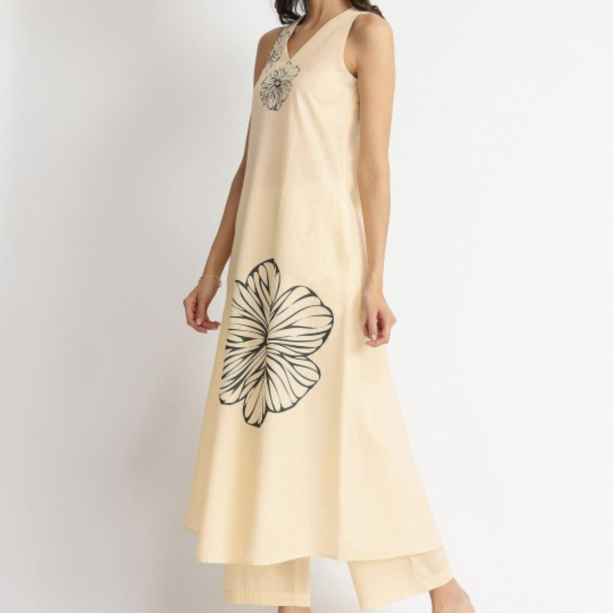 3-Piece Women’s Palazzo Kurti Set | Fusion of Comfort and Style for Any Occasion | KS-09