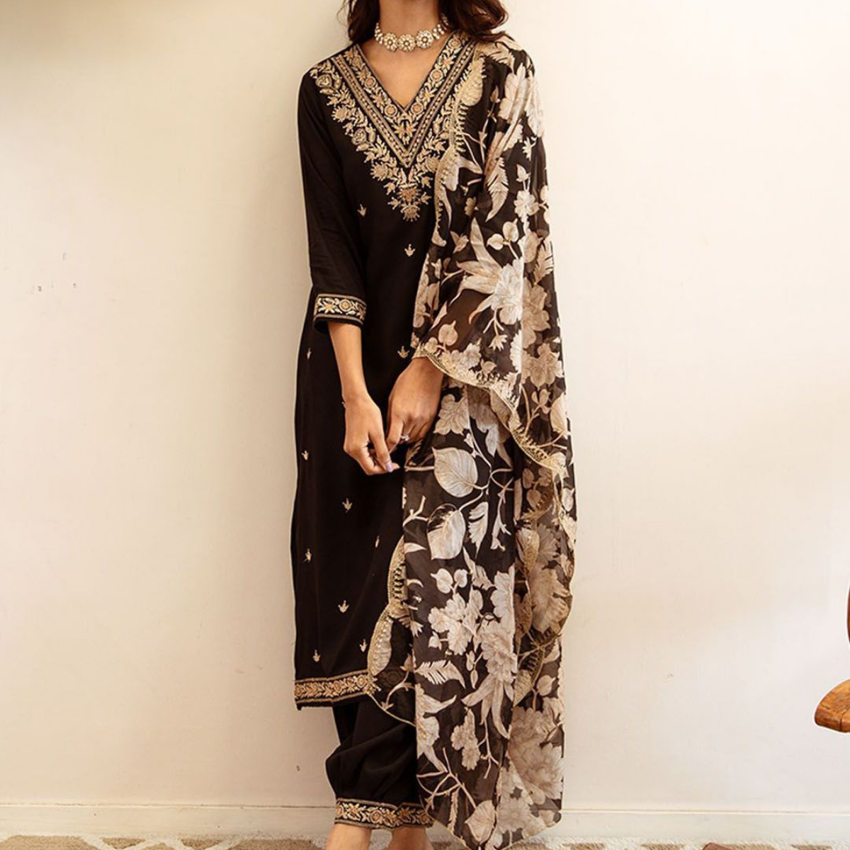 PACK OF 3 | Stylish Women’s Suit Set with Matching Dupatta | Perfect for Festivals & Parties | SD-01