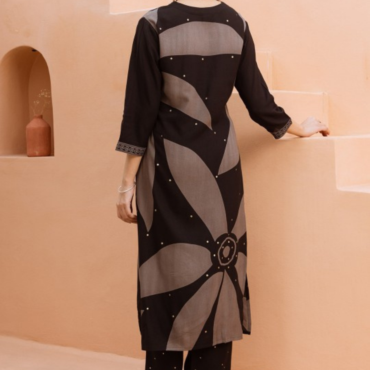 3-Piece Women’s Palazzo Kurti Set | Fusion of Comfort and Style for Any Occasion | KS-08