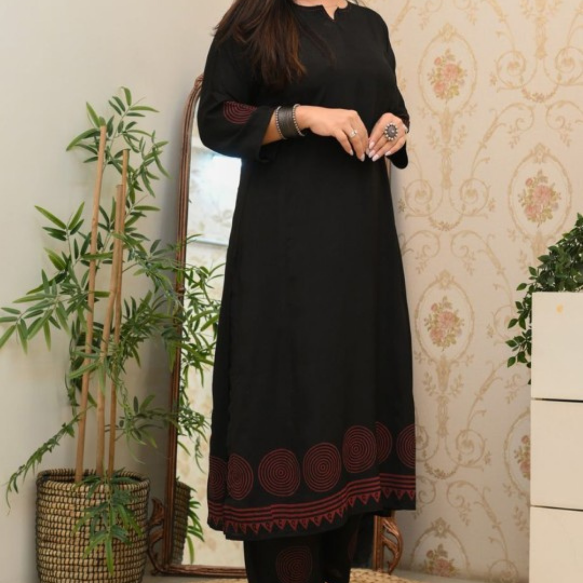 3-Piece Women’s Palazzo Kurti Set | Fusion of Comfort and Style for Any Occasion | KS-08