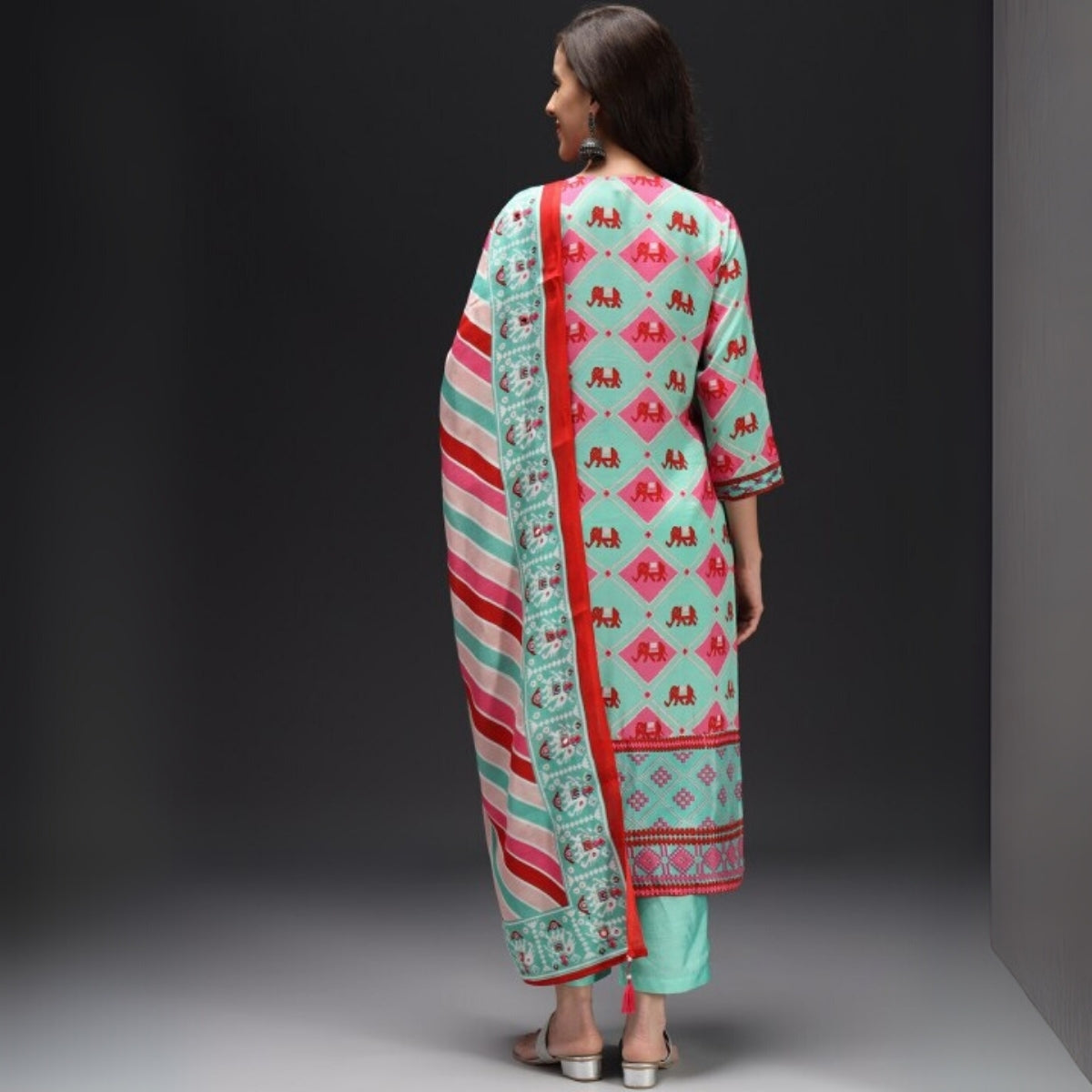 Comfort Meets Style: Women’s 3 Pack Cotton Kurta Set with Dupatta for Everyday Elegance| CK-09