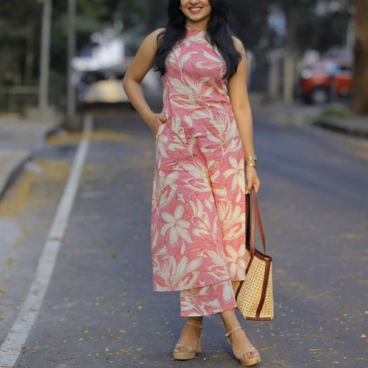 3-Piece Women’s Palazzo Kurti Set | Fusion of Comfort and Style for Any Occasion | KS-14