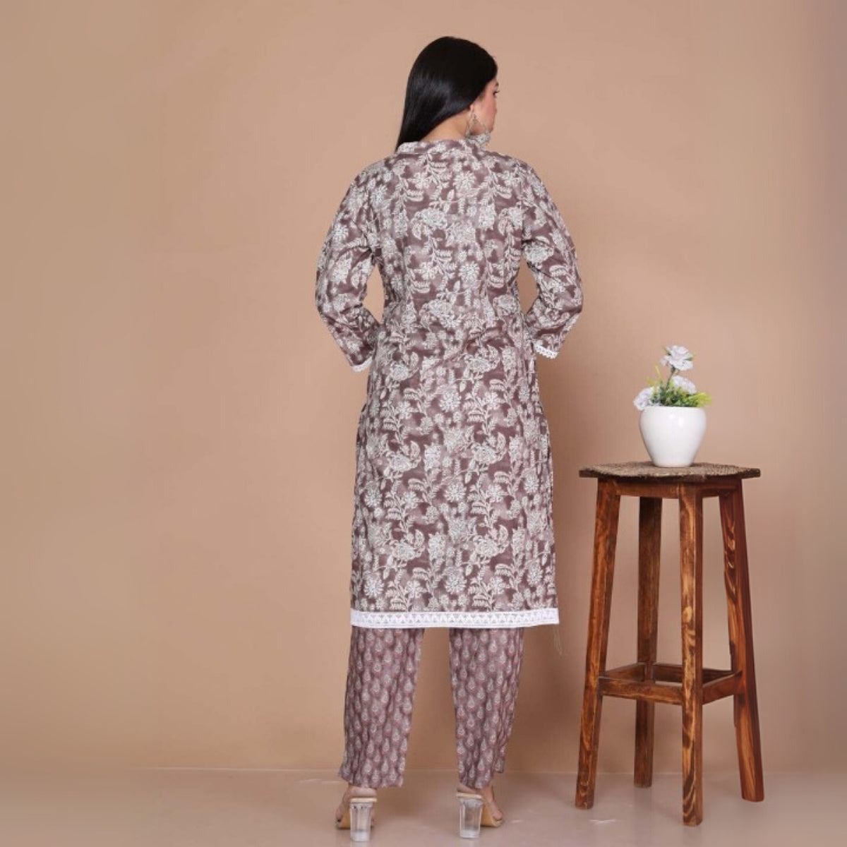 Comfort Meets Style: Women’s 3 Pack Cotton Kurta Set with Dupatta for Everyday Elegance| CK-07