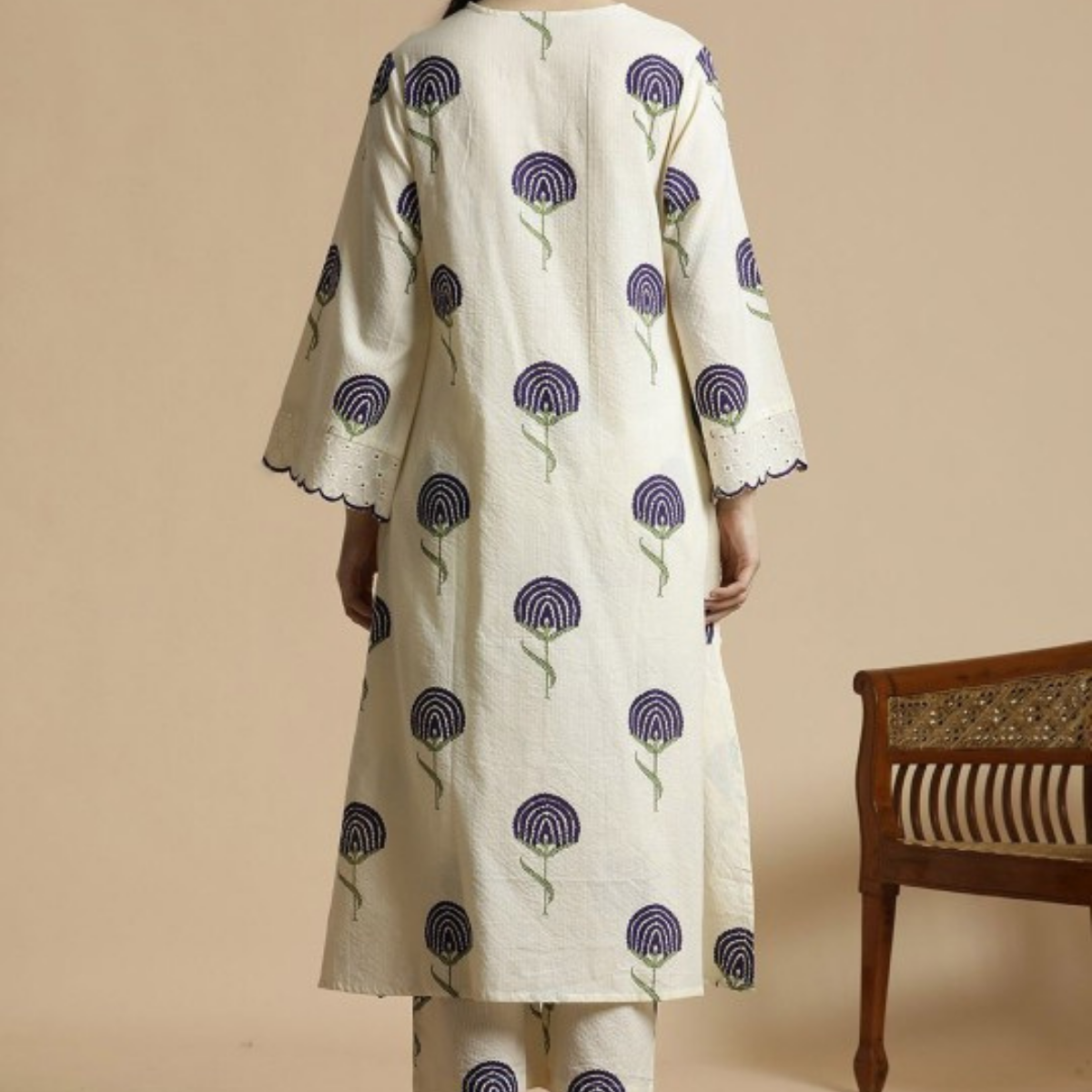 3-Piece Women’s Palazzo Kurti Set | Fusion of Comfort and Style for Any Occasion | KS-05