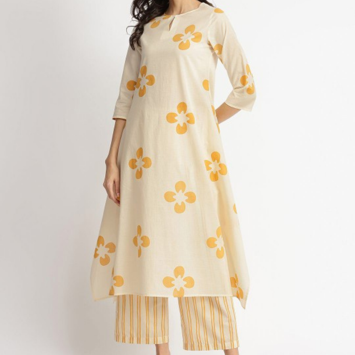 3-Piece Women’s Palazzo Kurti Set | Fusion of Comfort and Style for Any Occasion | KS-05