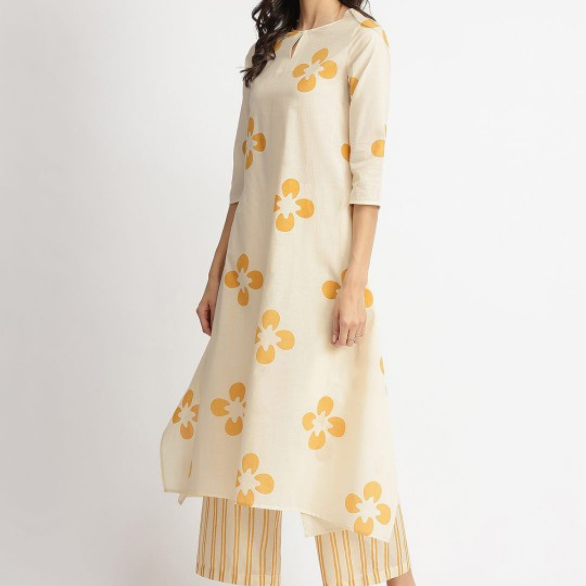 3-Piece Women’s Palazzo Kurti Set | Fusion of Comfort and Style for Any Occasion | KS-05