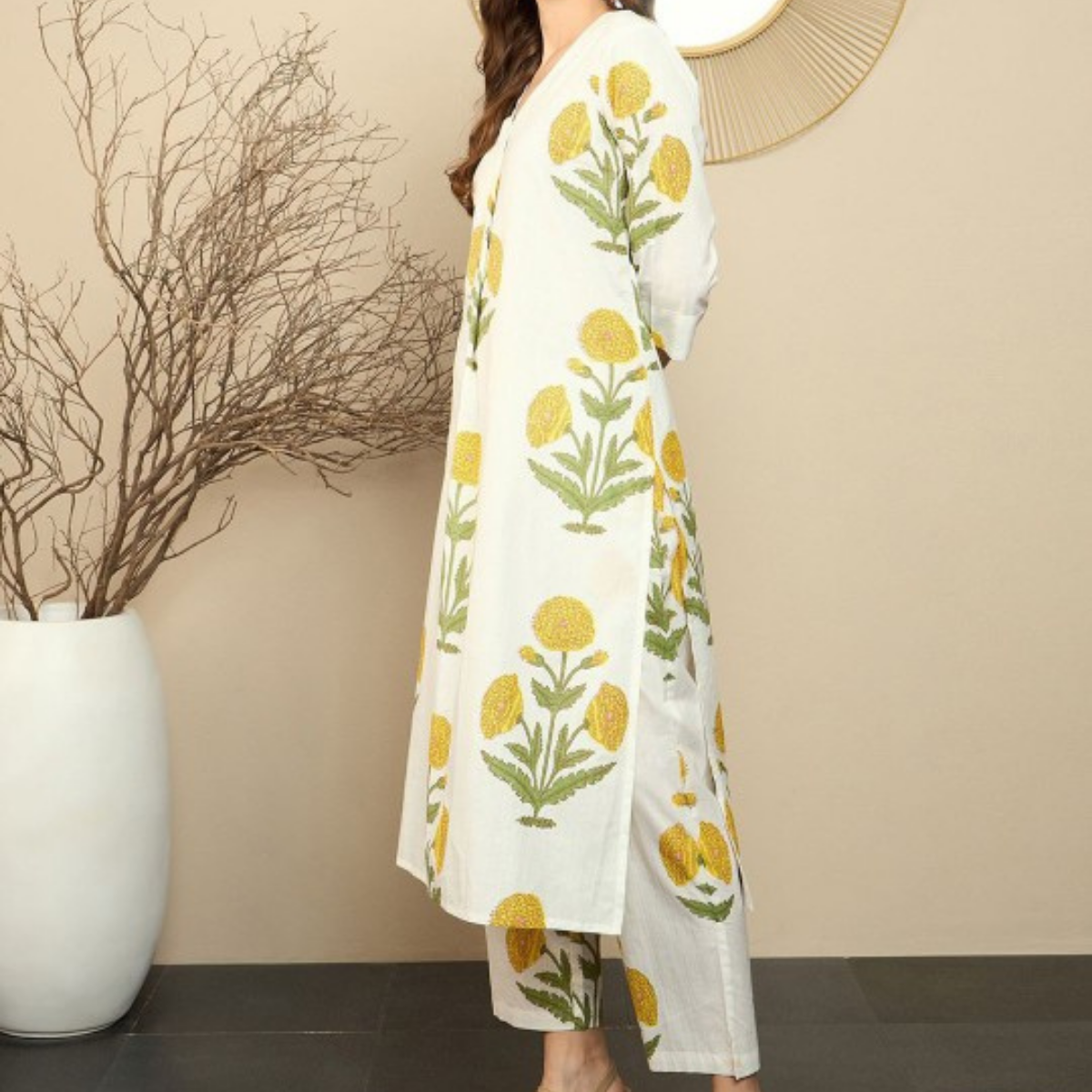 3-Piece Women’s Palazzo Kurti Set | Fusion of Comfort and Style for Any Occasion | KS-05