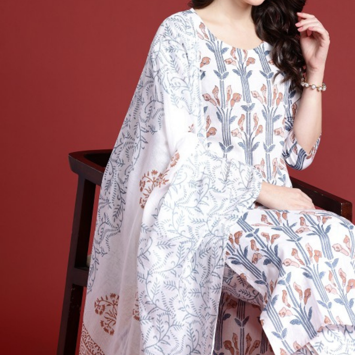 Exclusive 3-Piece Cotton Kurta Sets with Dupatta – Shop the Combo Sale Now | FP-02