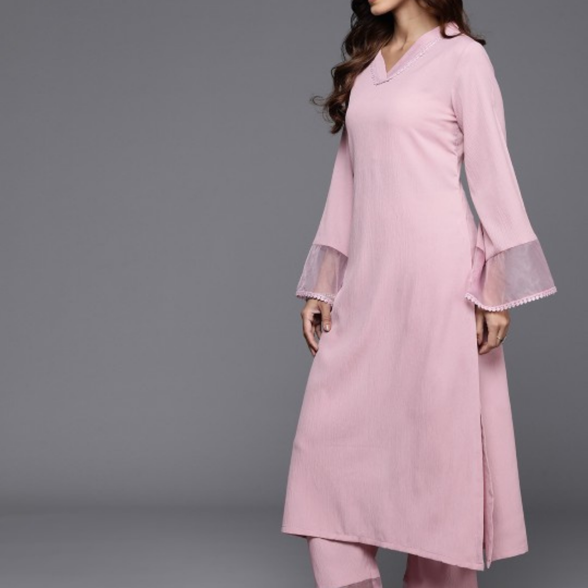 3-Piece Women’s Palazzo Kurti Set | Fusion of Comfort and Style for Any Occasion | KS-06