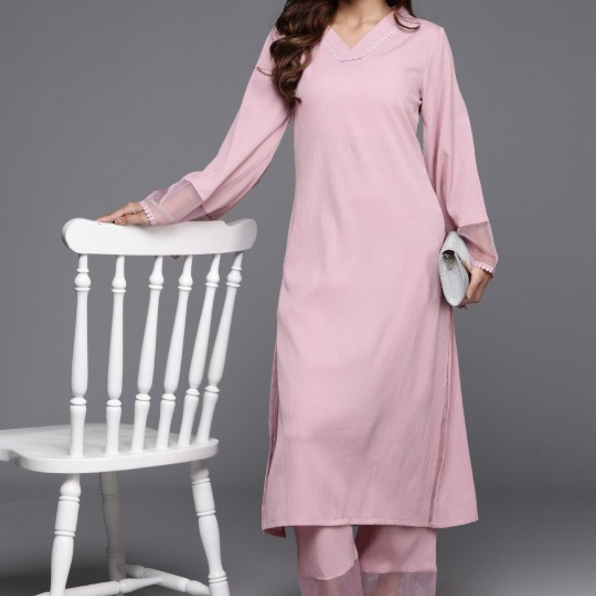 3-Piece Women’s Palazzo Kurti Set | Fusion of Comfort and Style for Any Occasion | KS-06
