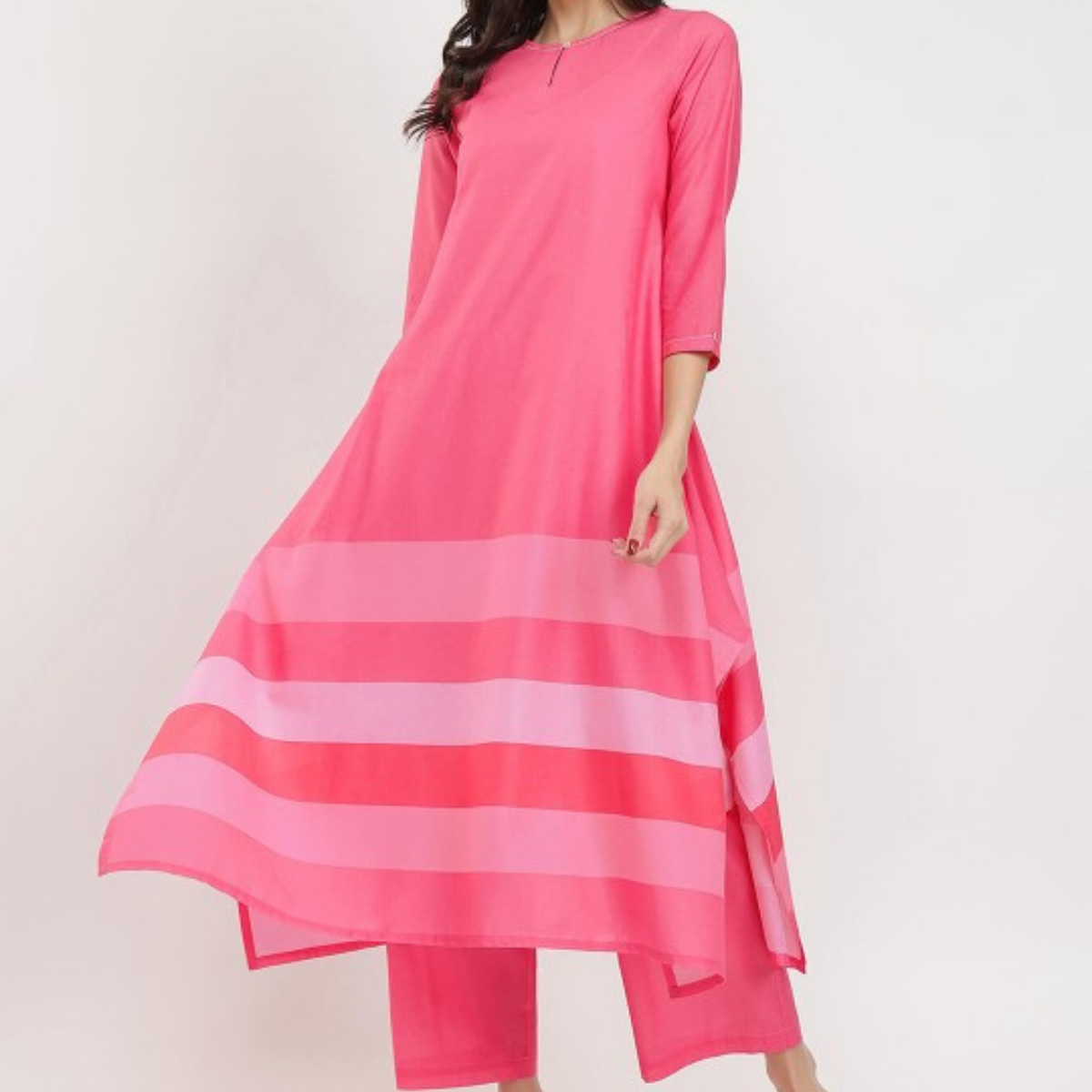 3-Piece Women’s Palazzo Kurti Set | Fusion of Comfort and Style for Any Occasion | KS-04