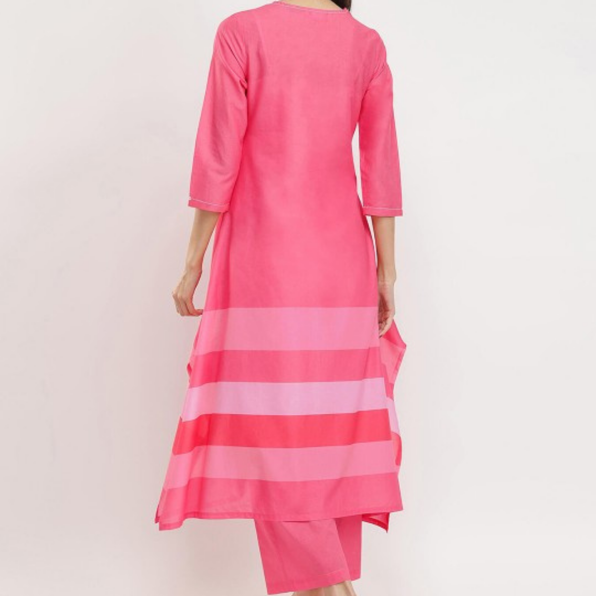 3-Piece Women’s Palazzo Kurti Set | Fusion of Comfort and Style for Any Occasion | KS-04