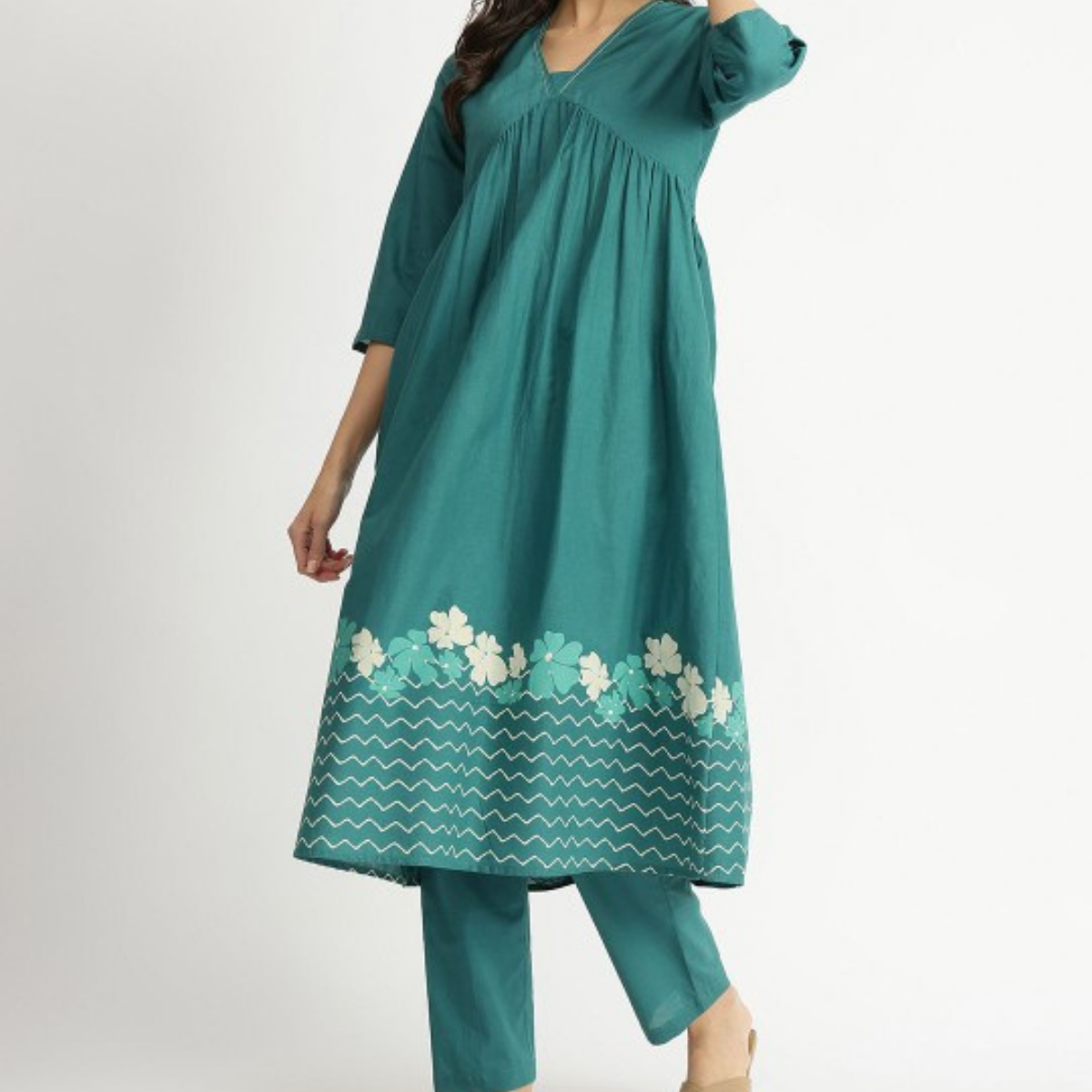 3-Piece Women’s Palazzo Kurti Set | Fusion of Comfort and Style for Any Occasion | KS-04