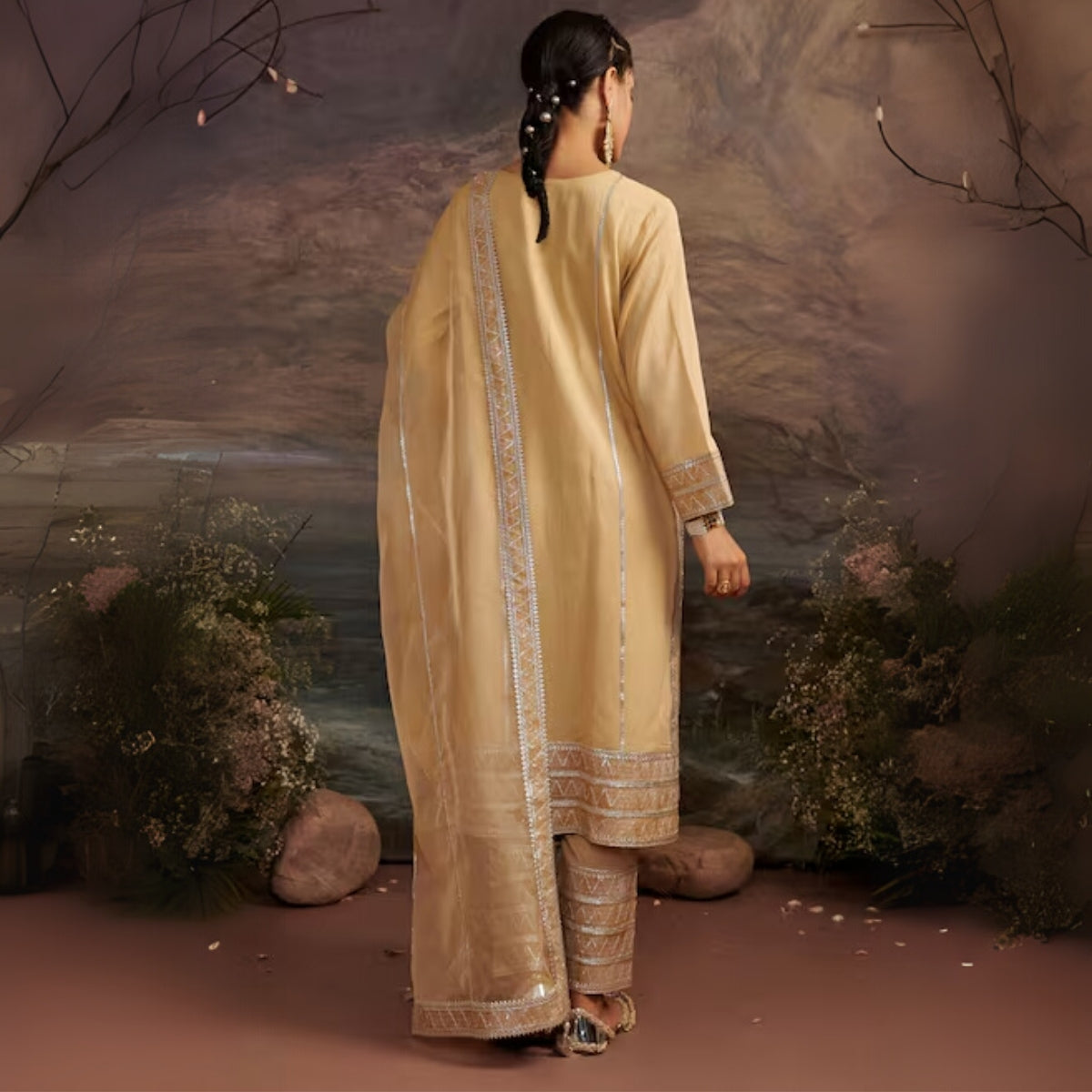 Comfort Meets Style: Women’s 3 Pack Cotton Kurta Set with Dupatta for Everyday Elegance| CK-07
