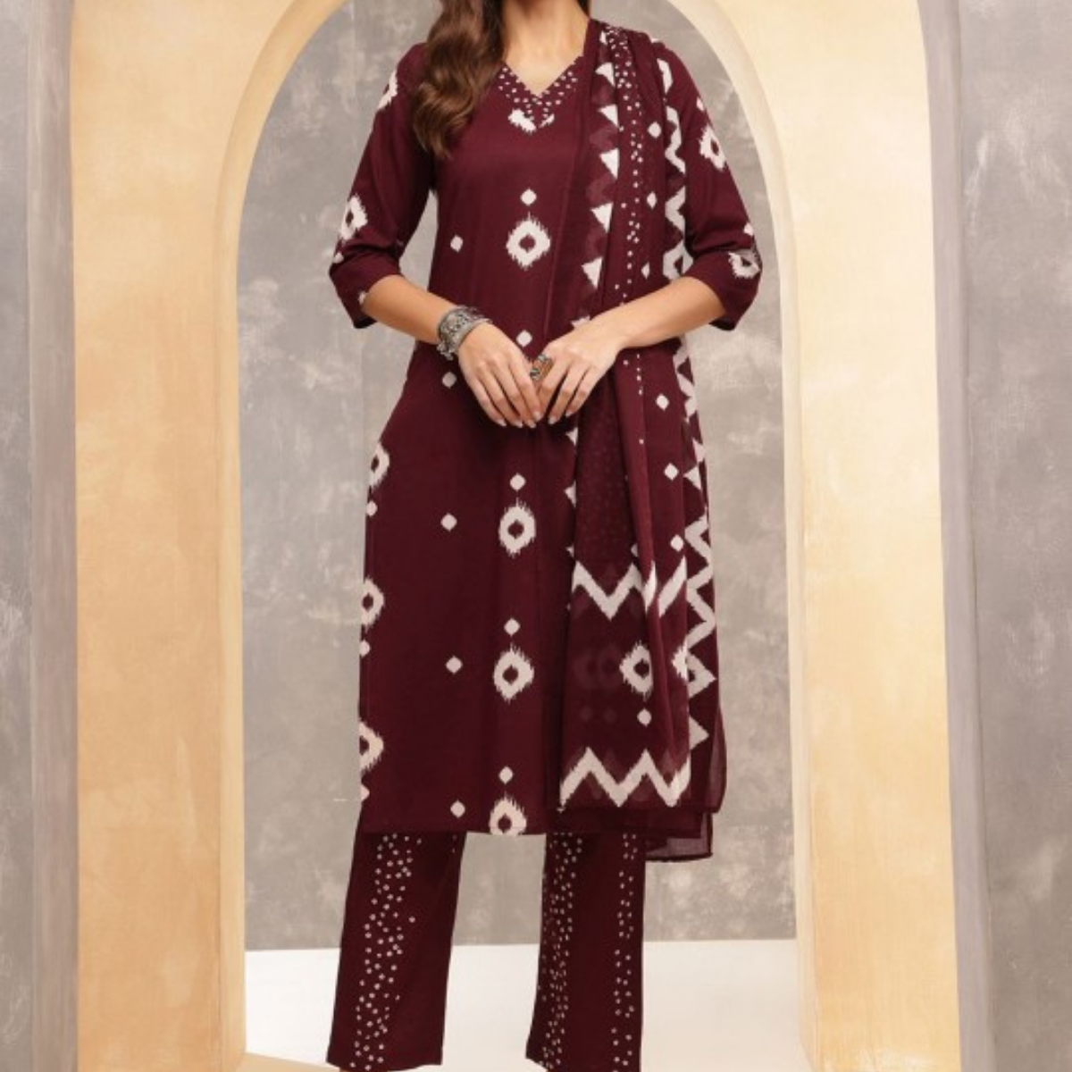 Exclusive 3-Piece Cotton Kurta Sets with Dupatta – Shop the Combo Sale Now | FP-02