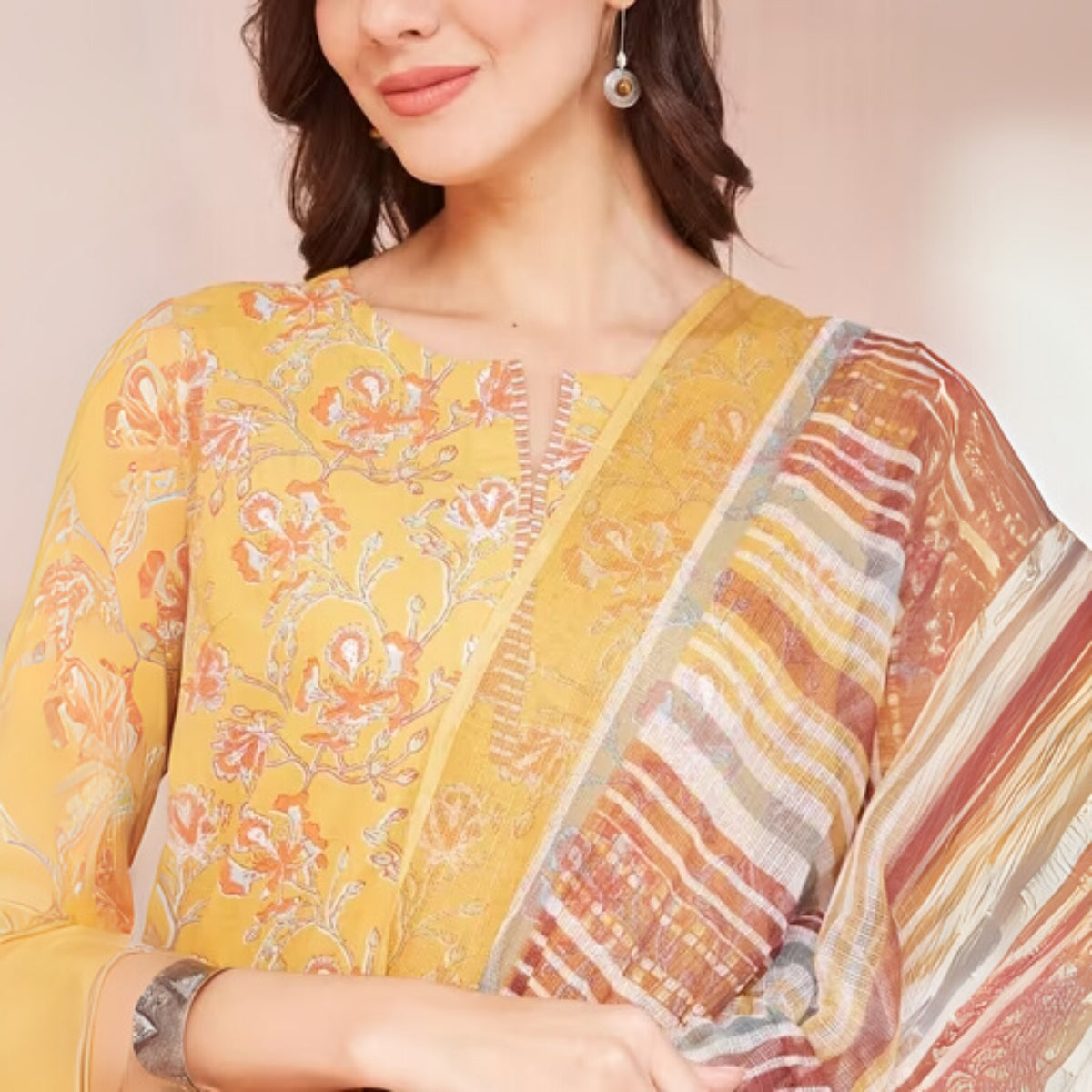 Comfort Meets Style: Women’s 3 Pack Cotton Kurta Set with Dupatta for Everyday Elegance| CK-06