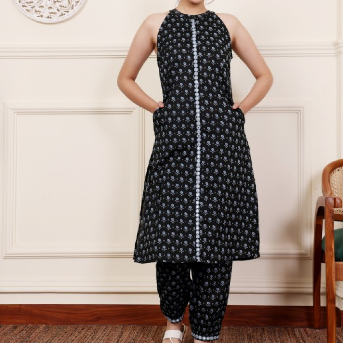3-Piece Women’s Palazzo Kurti Set | Fusion of Comfort and Style for Any Occasion | KS-13