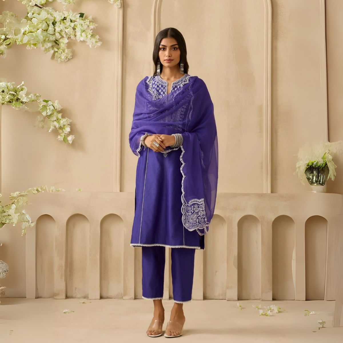 Celebrate Tradition with Our 3 Combo Festive Kurta Sets + Dupatta | FK-02