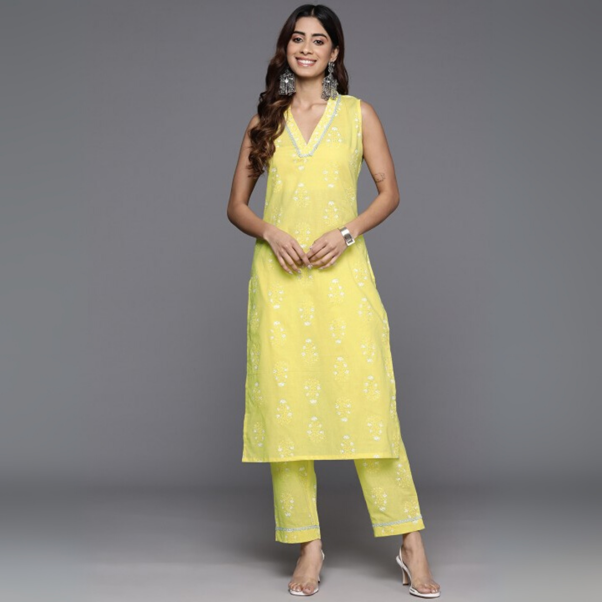 3-Piece Women’s Palazzo Kurti Set | Fusion of Comfort and Style for Any Occasion | KS-17