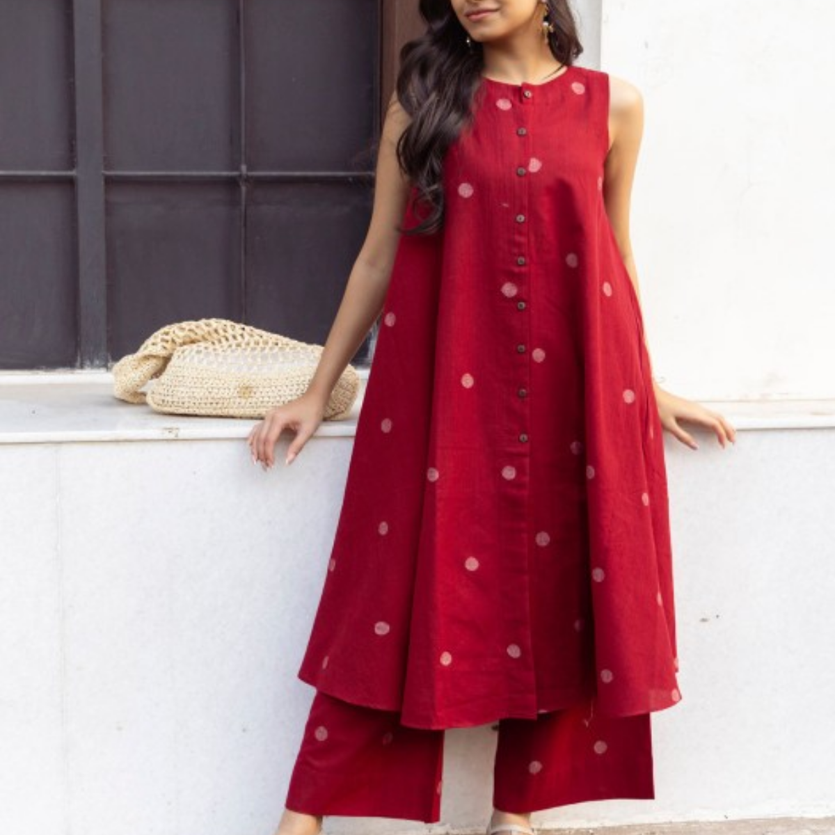 3-Piece Women’s Palazzo Kurti Set | Fusion of Comfort and Style for Any Occasion | KS-14