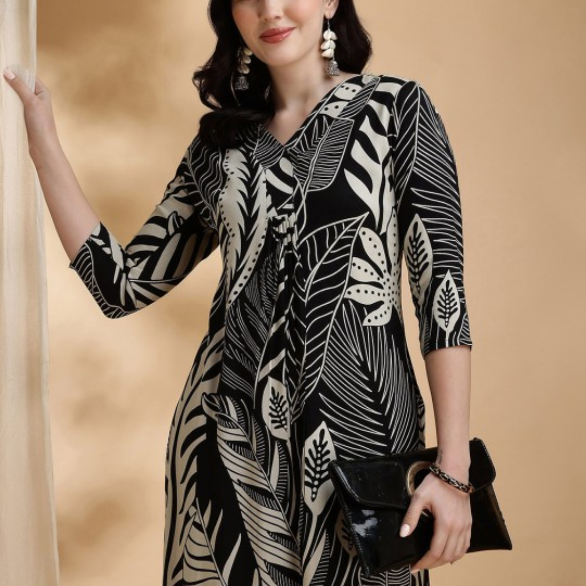 3-Piece Women’s Palazzo Kurti Set | Fusion of Comfort and Style for Any Occasion | KS-10