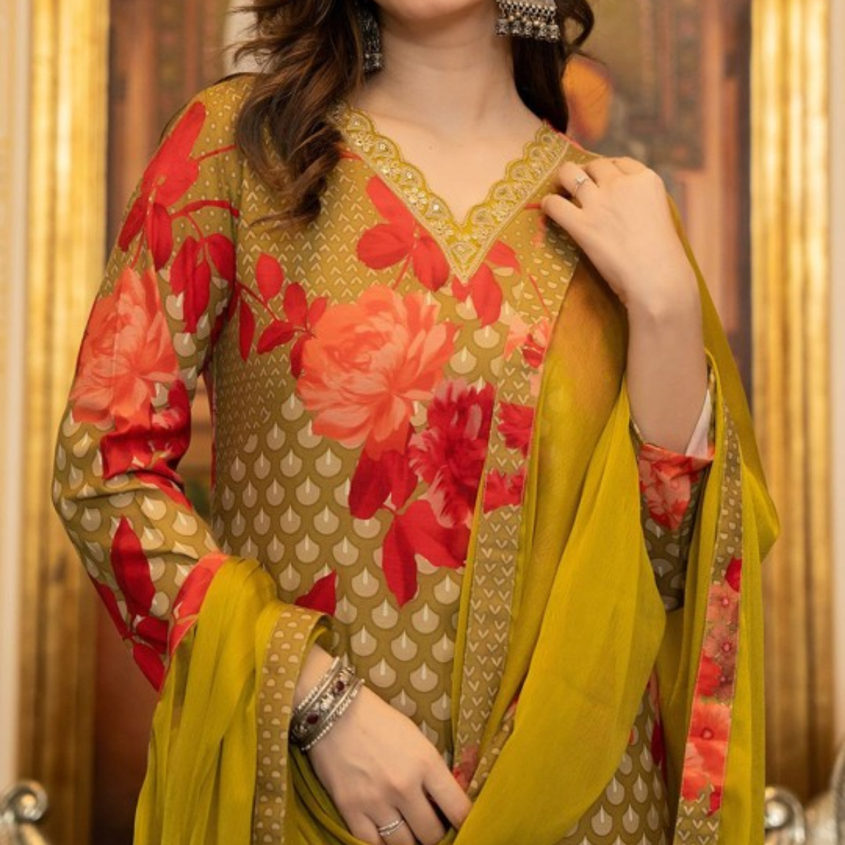 Comfort Meets Style: Women’s 3 Pack Cotton Kurta Set with Dupatta for Everyday Elegance| CK-02