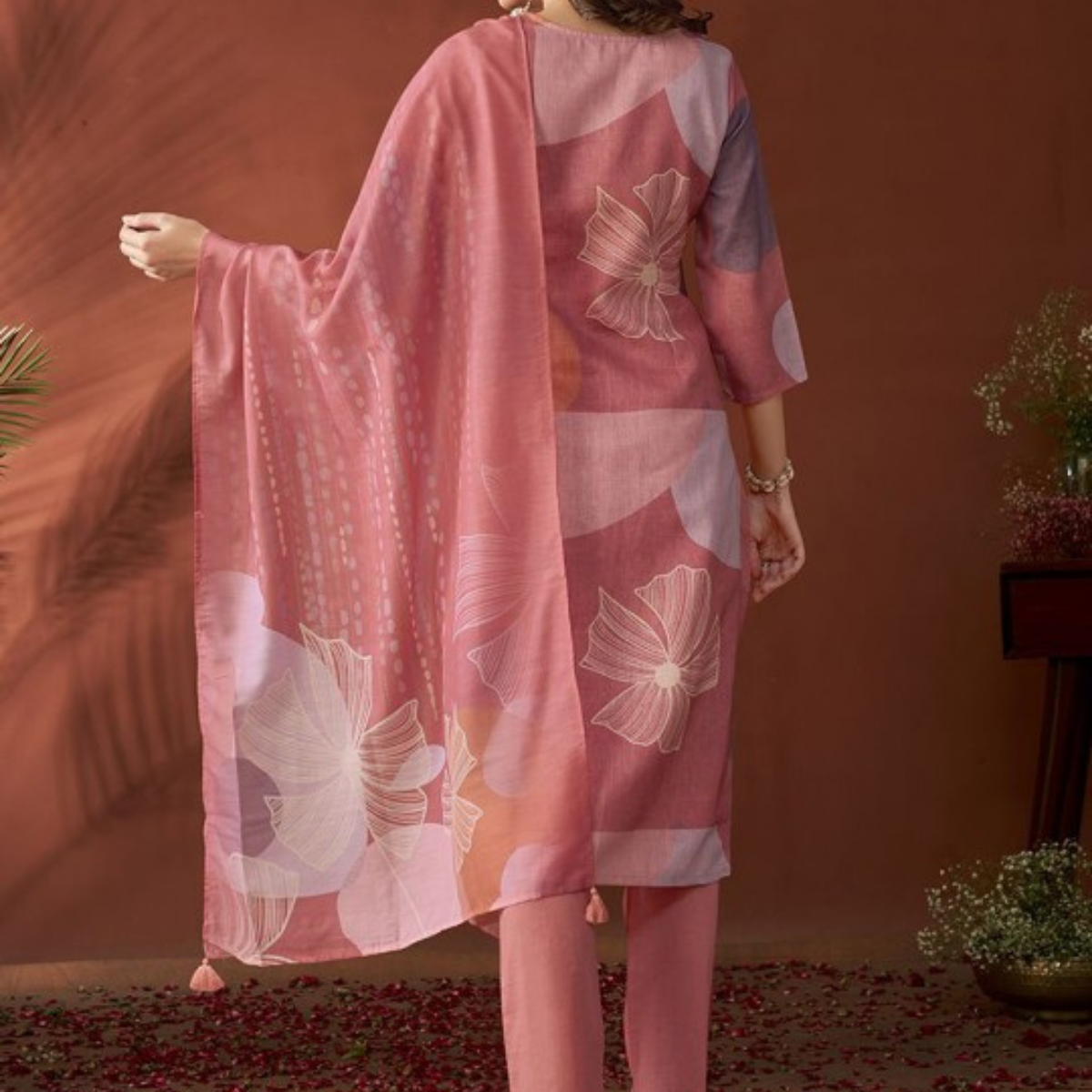 PACK OF 3 | Stylish Women’s Suit Set with Matching Dupatta | Perfect for Festivals & Parties | SD-01