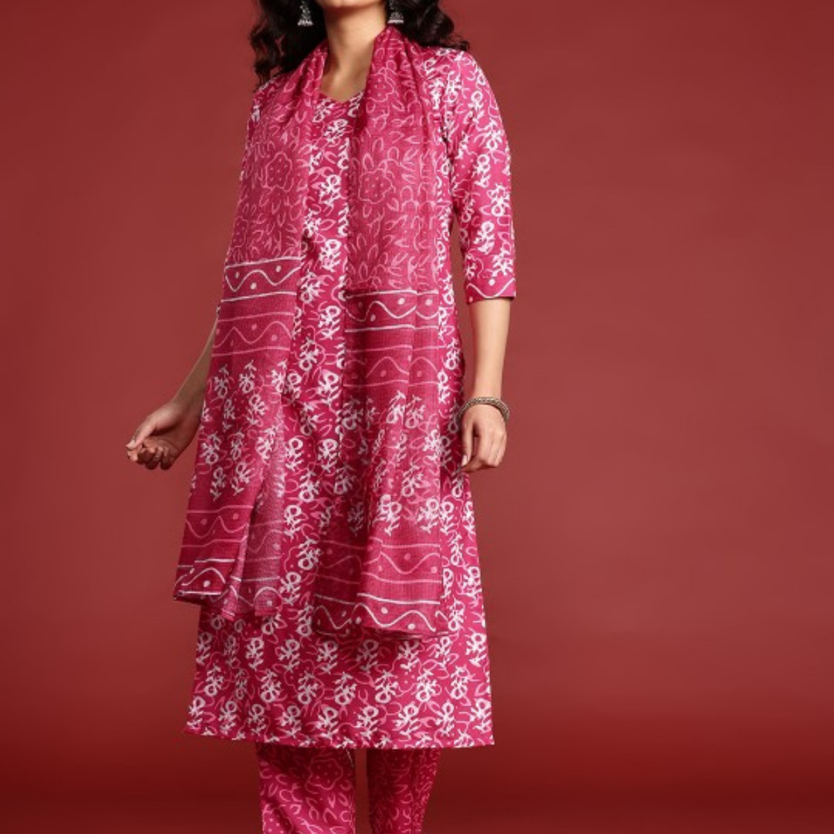 Exclusive 3-Piece Cotton Kurta Sets with Dupatta – Shop the Combo Sale Now | FP-08