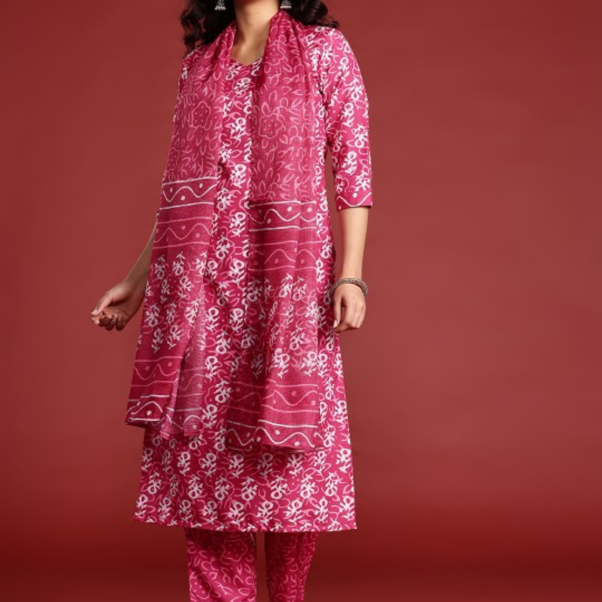 Exclusive 3-Piece Cotton Kurta Sets with Dupatta – Shop the Combo Sale Now | FP-01