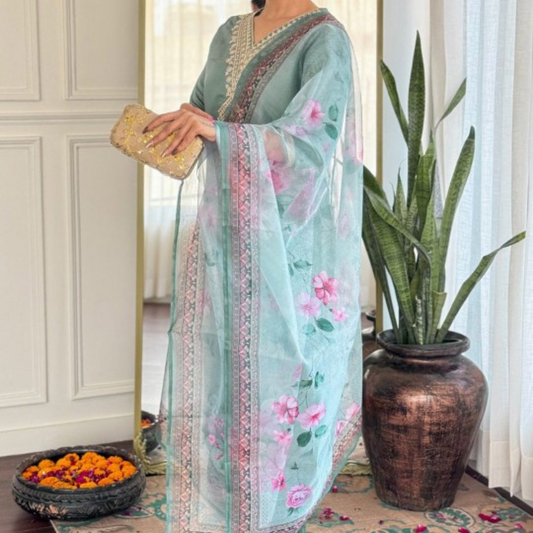 PACK OF 3 | Stylish Women’s Suit Set with Matching Dupatta | Perfect for Festivals & Parties | SD-06