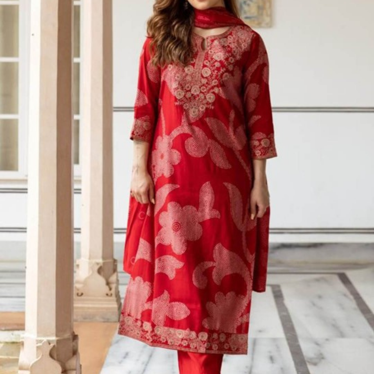 Exclusive 3-Piece Cotton Kurta Sets with Dupatta – Shop the Combo Sale Now | FP-06