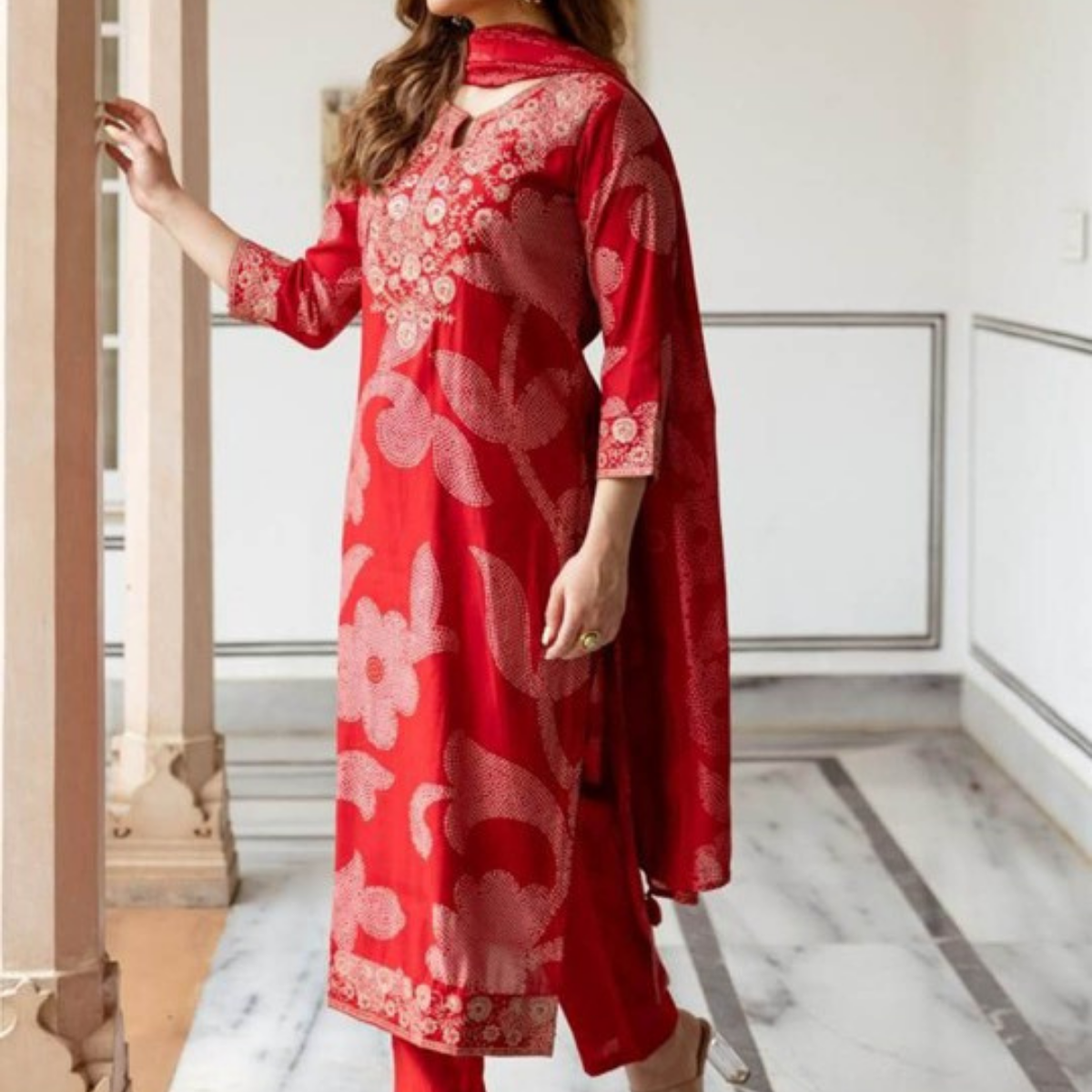 Exclusive 3-Piece Cotton Kurta Sets with Dupatta – Shop the Combo Sale Now | FP-06