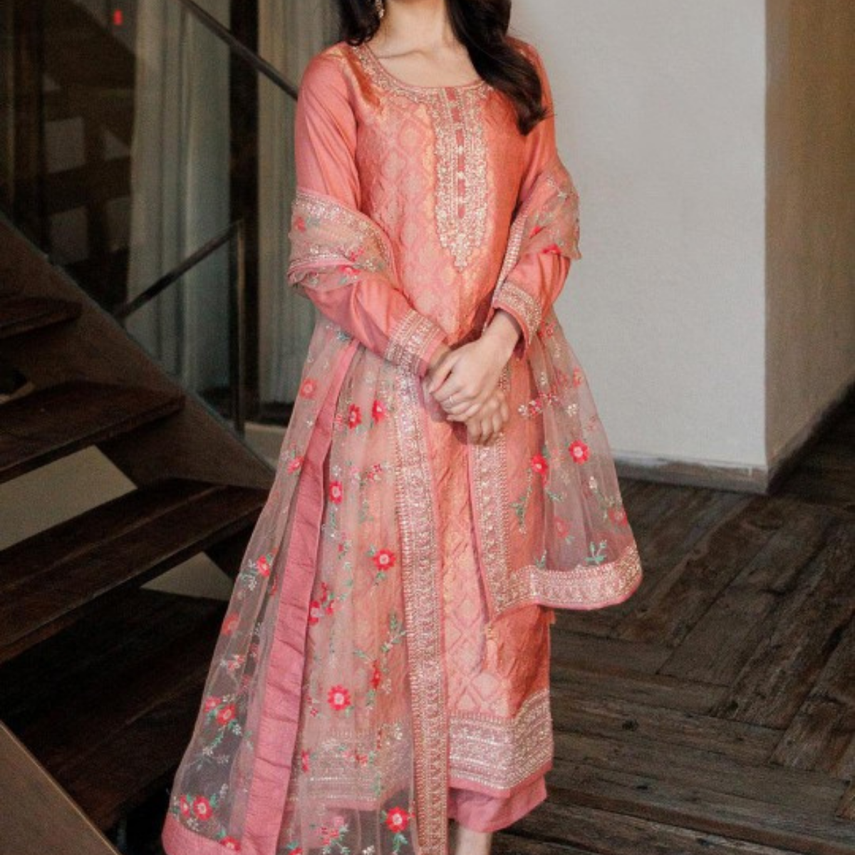 PACK OF 3 | Stylish Women’s Suit Set with Matching Dupatta | Perfect for Festivals & Parties | SD-08