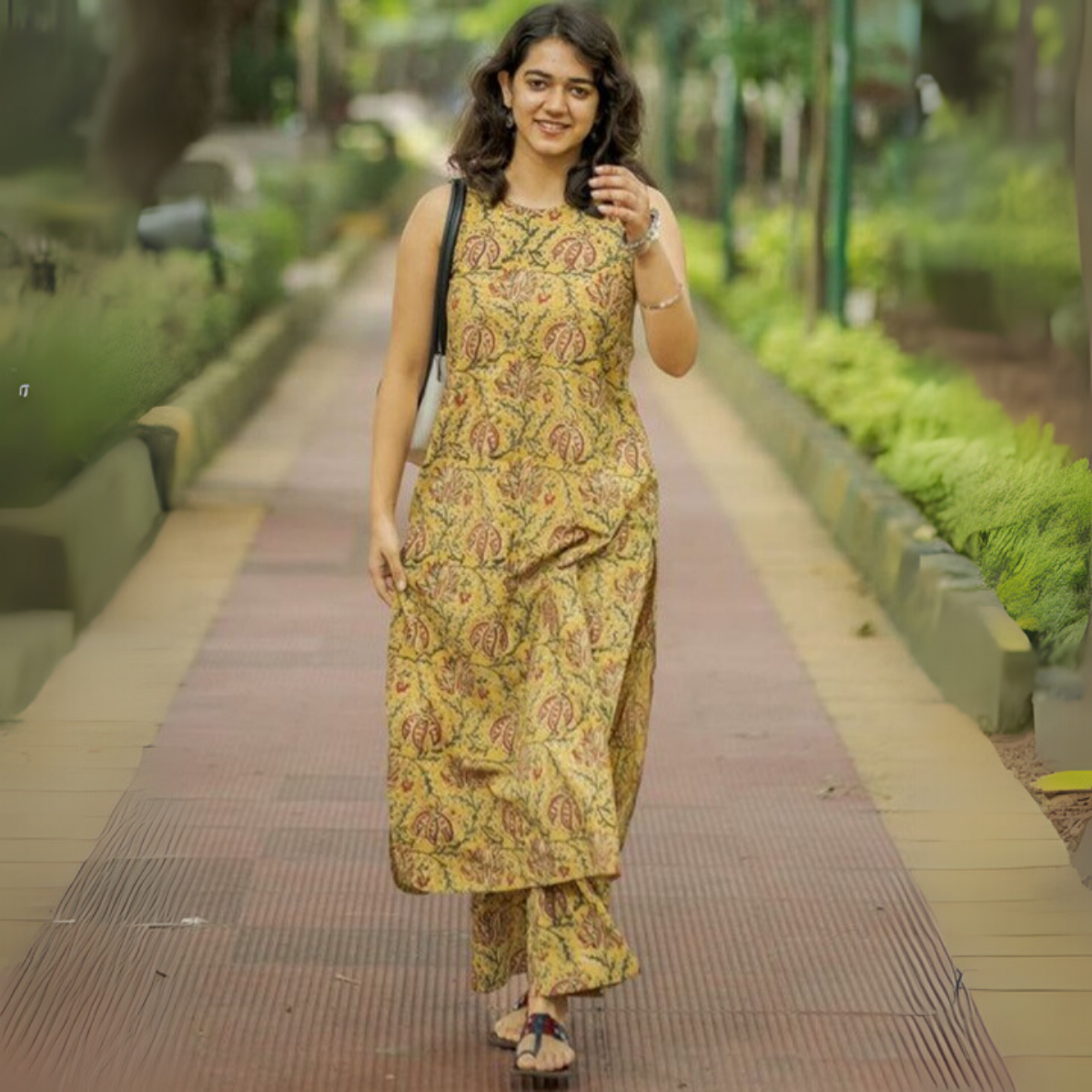 3-Piece Women’s Palazzo Kurti Set | Fusion of Comfort and Style for Any Occasion | KS-17