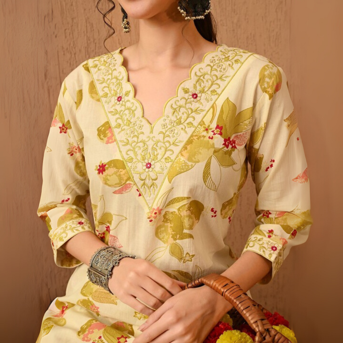 Comfort Meets Style: Women’s 3 Pack Cotton Kurta Set with Dupatta for Everyday Elegance| CK-03