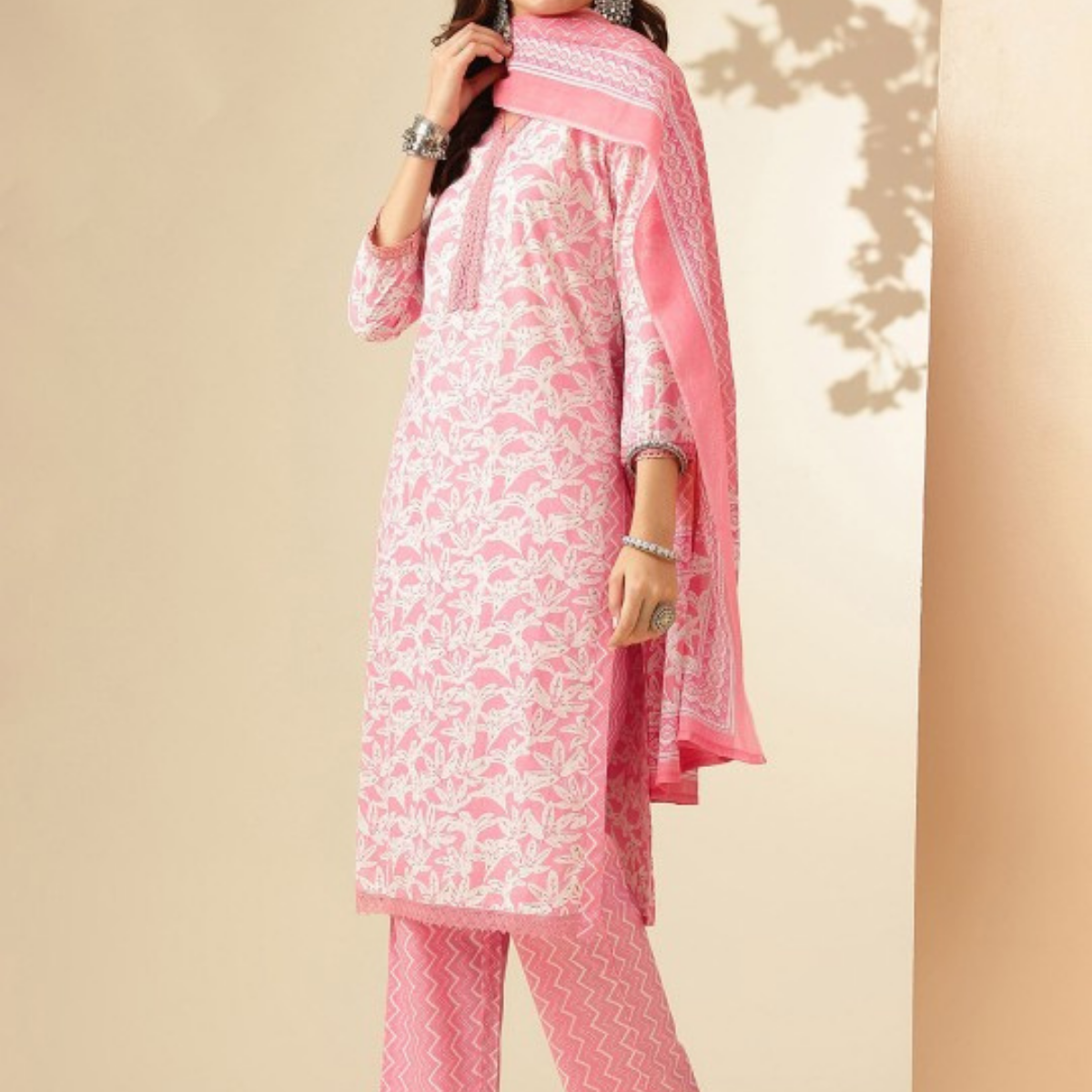 Exclusive 3-Piece Cotton Kurta Sets with Dupatta – Shop the Combo Sale Now | FP-04