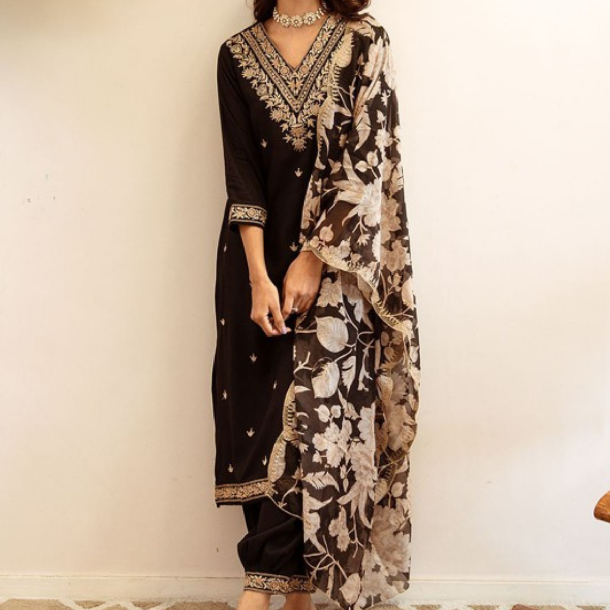 PACK OF 3 | Stylish Women’s Suit Set with Matching Dupatta | Perfect for Festivals & Parties | SD-06