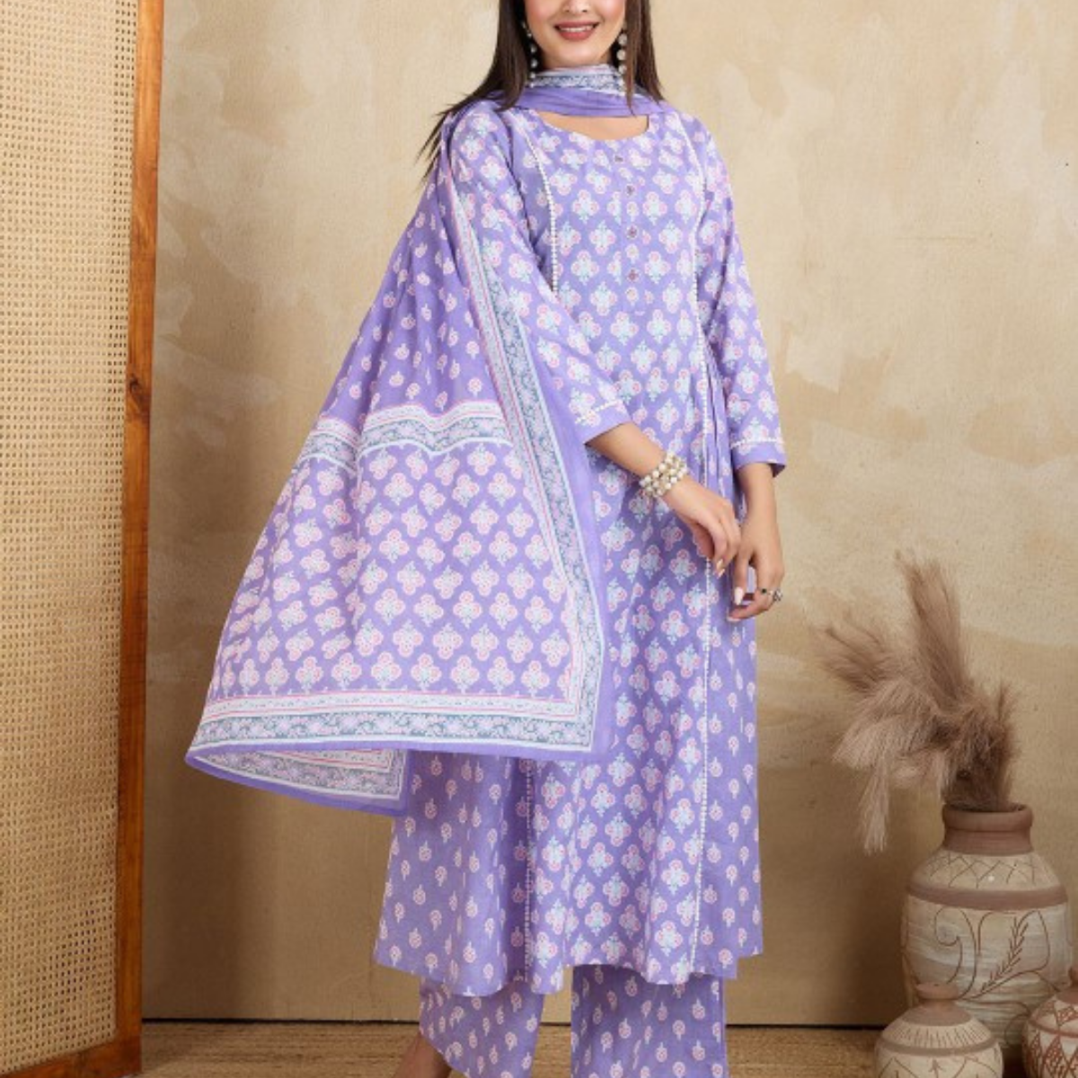 Exclusive 3-Piece Cotton Kurta Sets with Dupatta – Shop the Combo Sale Now | FP-10