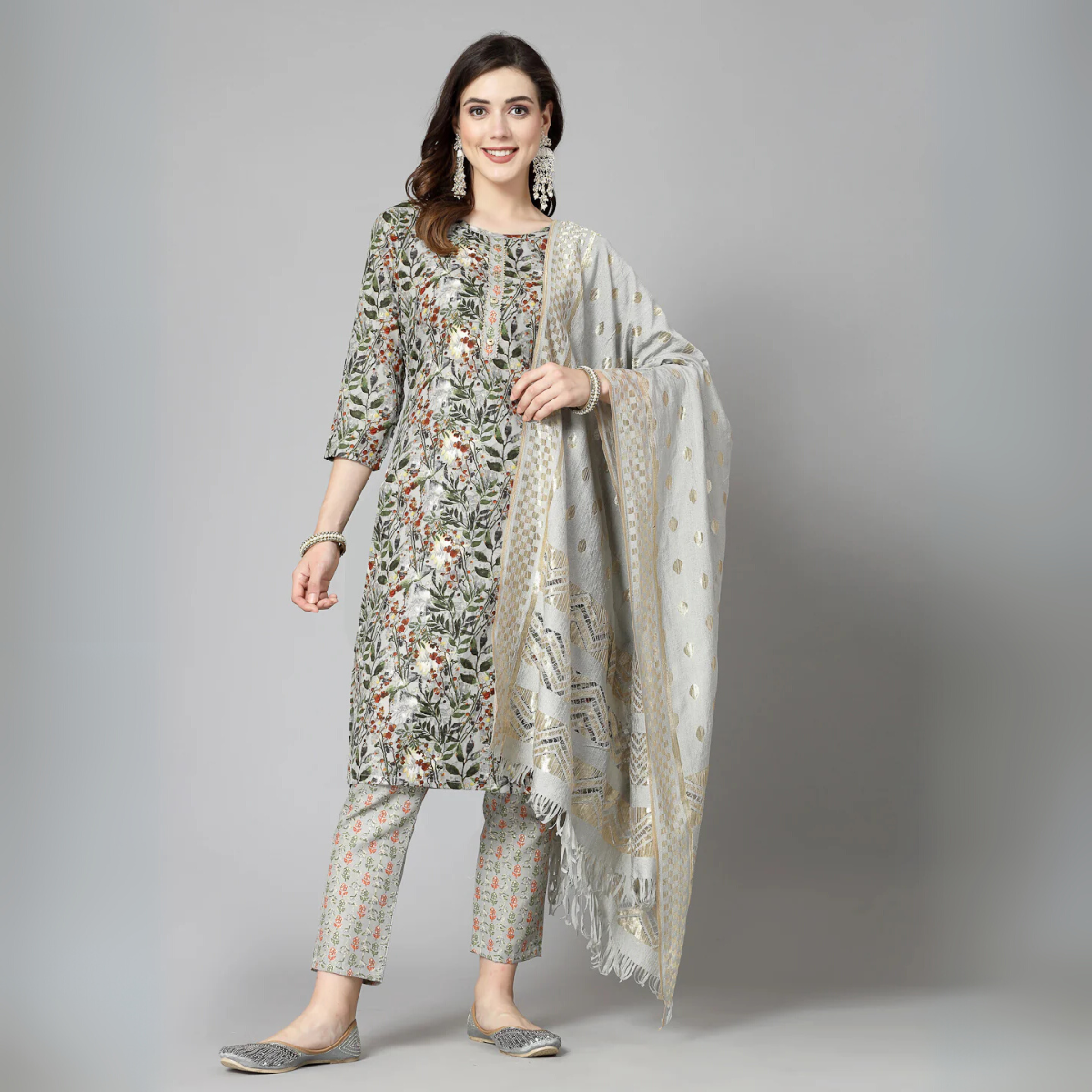3 Piece Cotton Kurti Combo | Ideal for Office, Casual & Festive Looks | KC-02