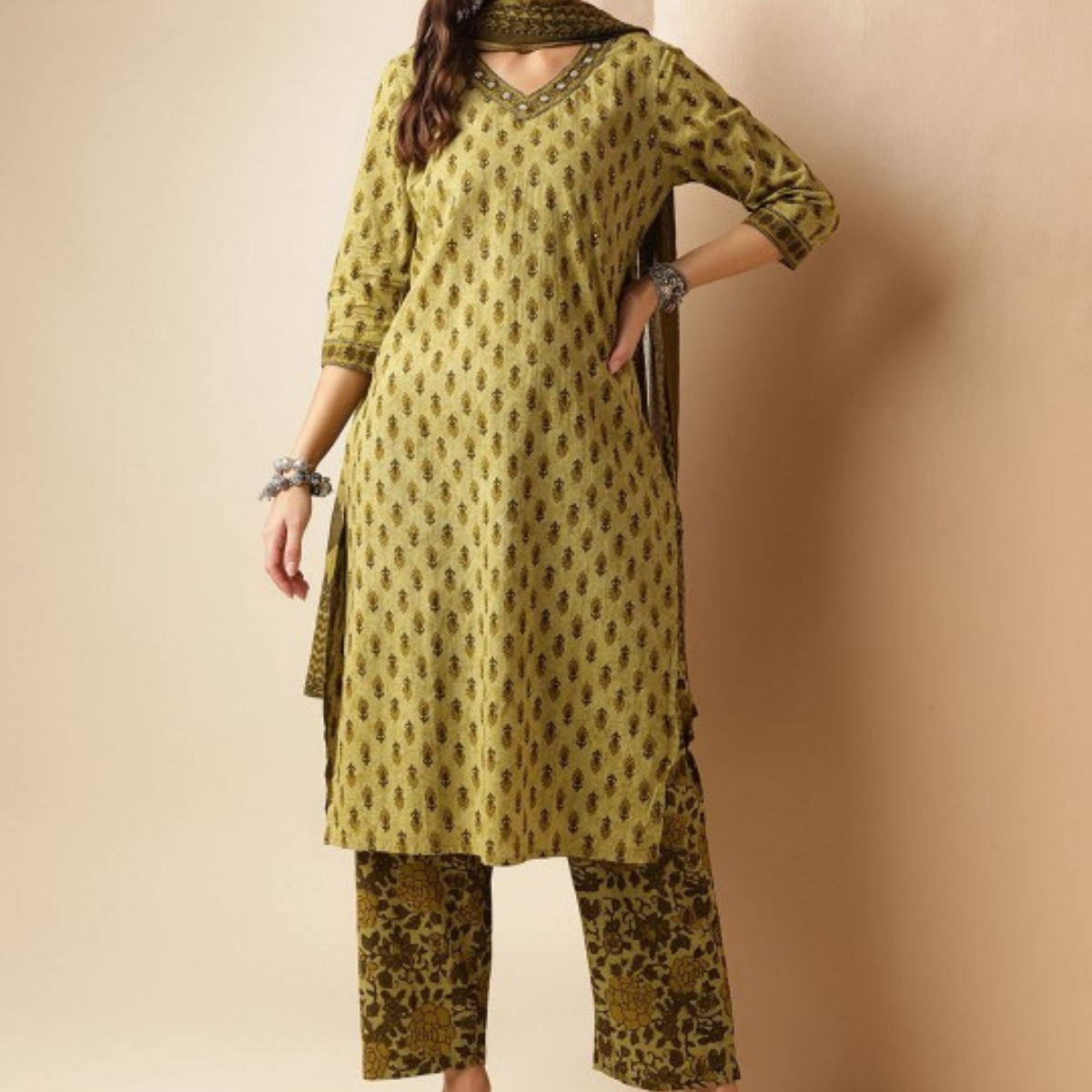 Exclusive 3-Piece Cotton Kurta Sets with Dupatta – Shop the Combo Sale Now | FP-03