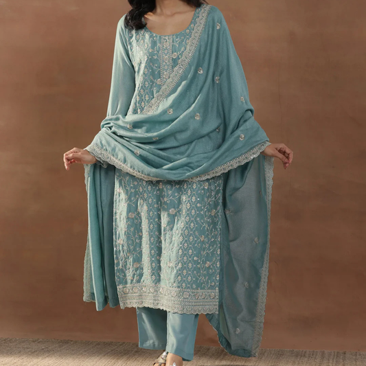 PACK OF 3 | Stylish Women’s Suit Set with Matching Dupatta | Perfect for Festivals & Parties | SD-02