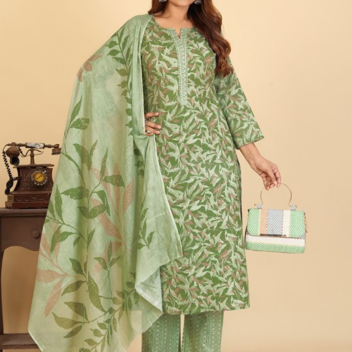 Exclusive 3-Piece Cotton Kurta Sets with Dupatta – Shop the Combo Sale Now | FP-10