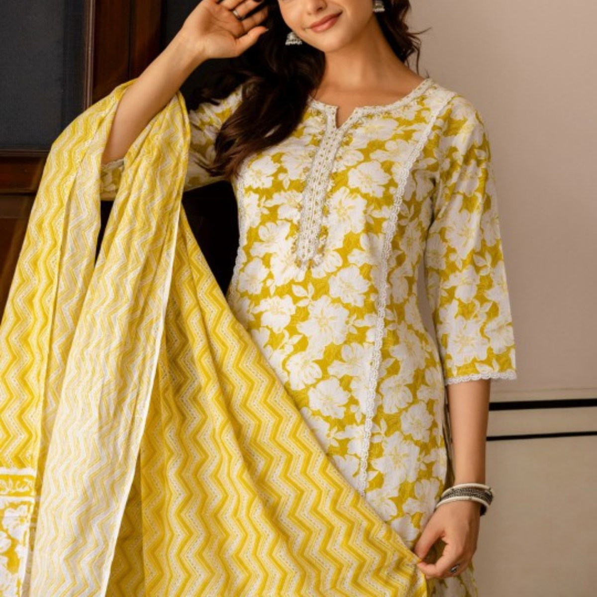Exclusive 3-Piece Cotton Kurta Sets with Dupatta – Shop the Combo Sale Now | FP-04