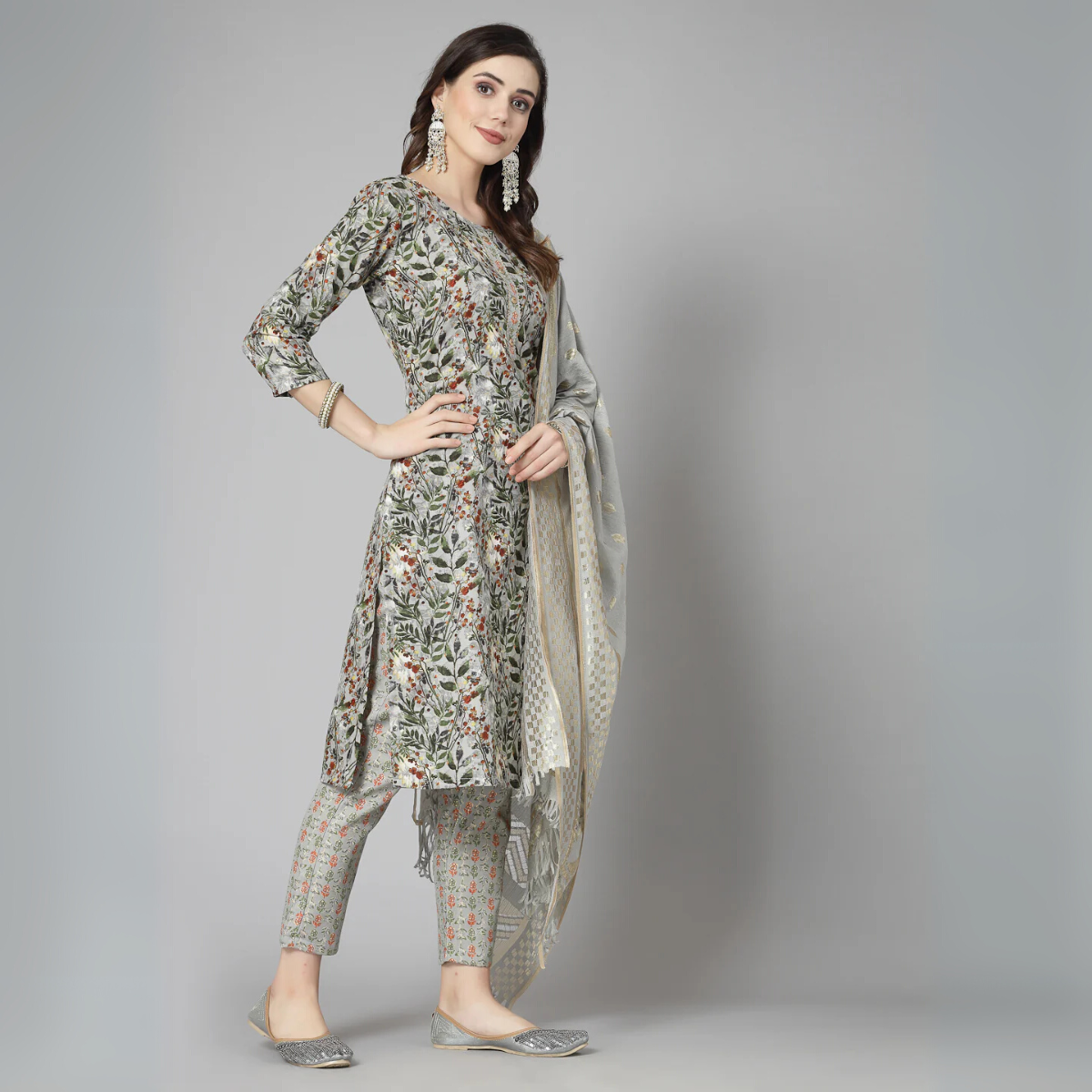 3 Piece Cotton Kurti Combo | Ideal for Office, Casual & Festive Looks | KC-02