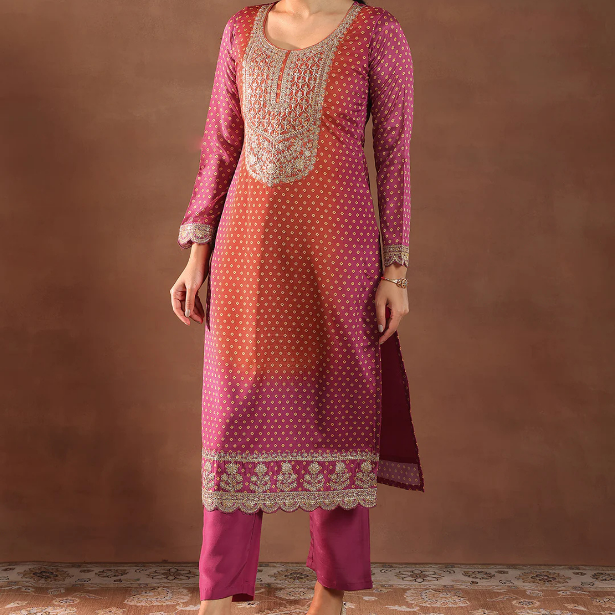 PACK OF 3 | Stylish Women’s Suit Set with Matching Dupatta | Perfect for Festivals & Parties | SD-02