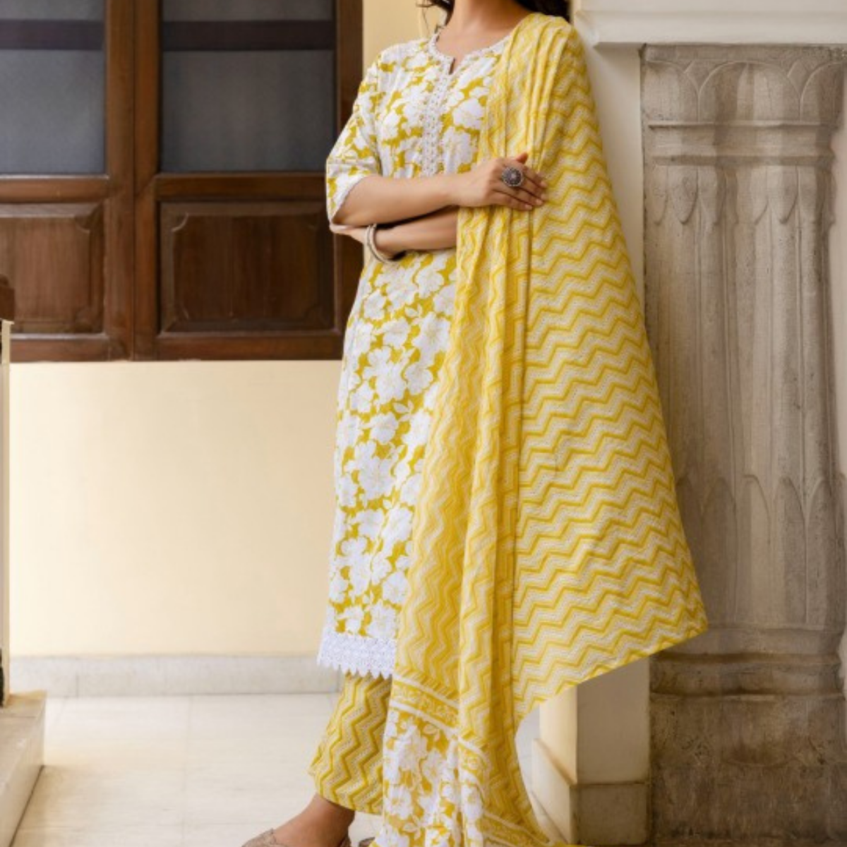 Exclusive 3-Piece Cotton Kurta Sets with Dupatta – Shop the Combo Sale Now | FP-04