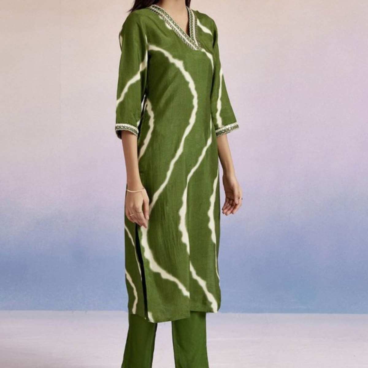 3-Piece Women’s Palazzo Kurti Set | Fusion of Comfort and Style for Any Occasion | KS-10