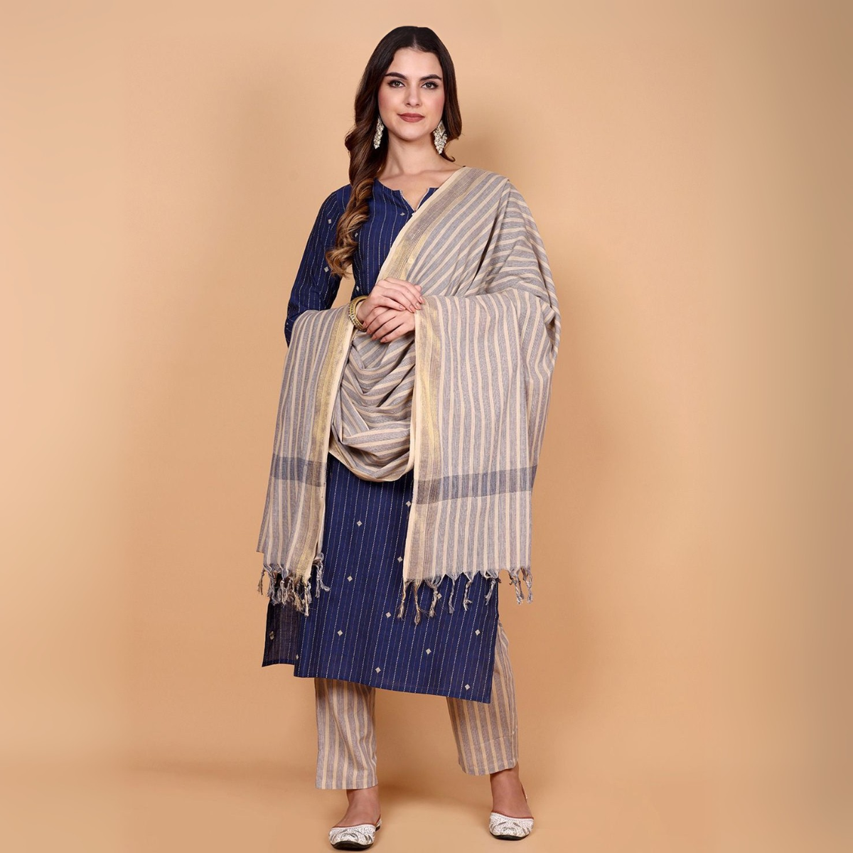 3 Piece Cotton Kurti Combo | Ideal for Office, Casual & Festive Looks | KC-02