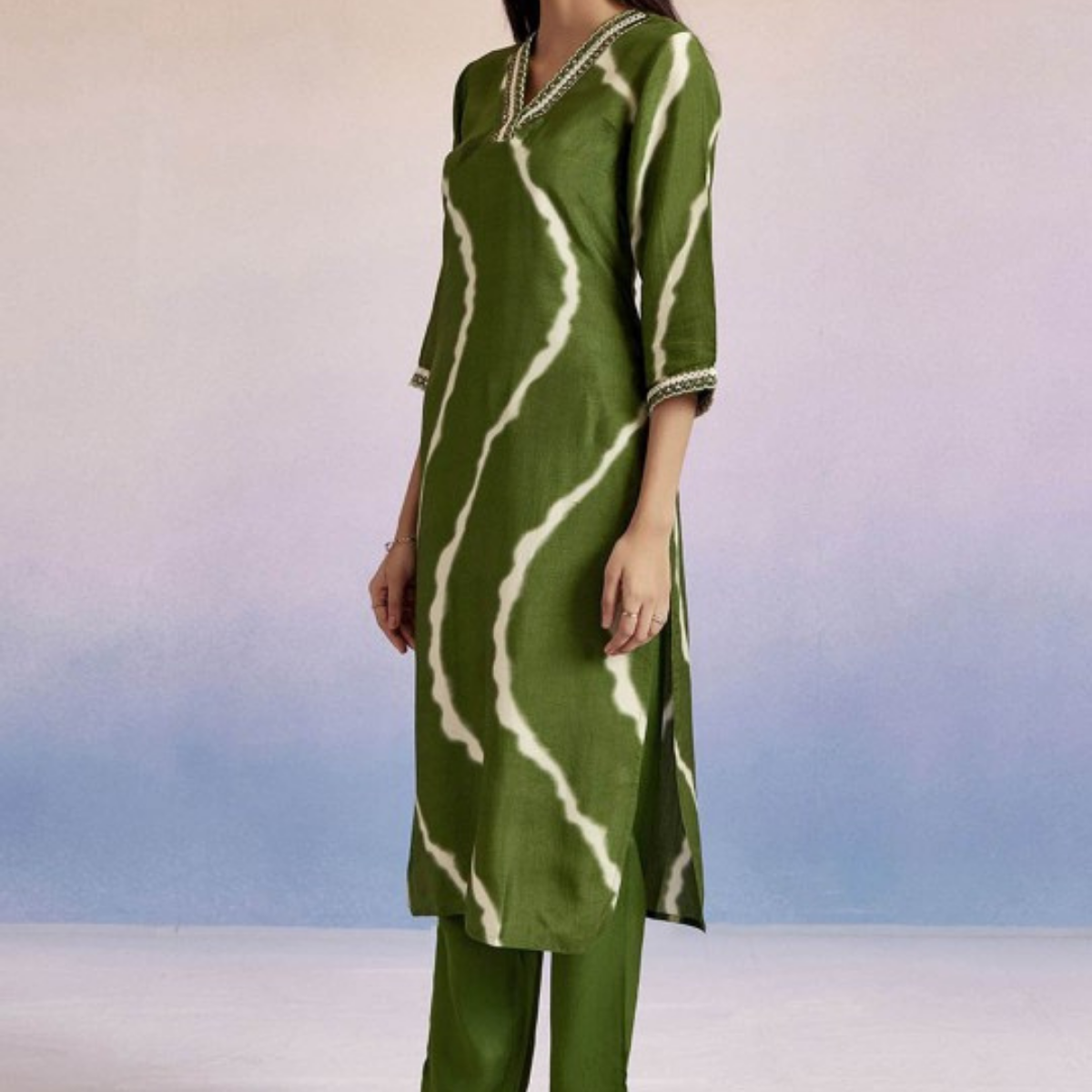 3-Piece Women’s Palazzo Kurti Set | Fusion of Comfort and Style for Any Occasion | KS-10