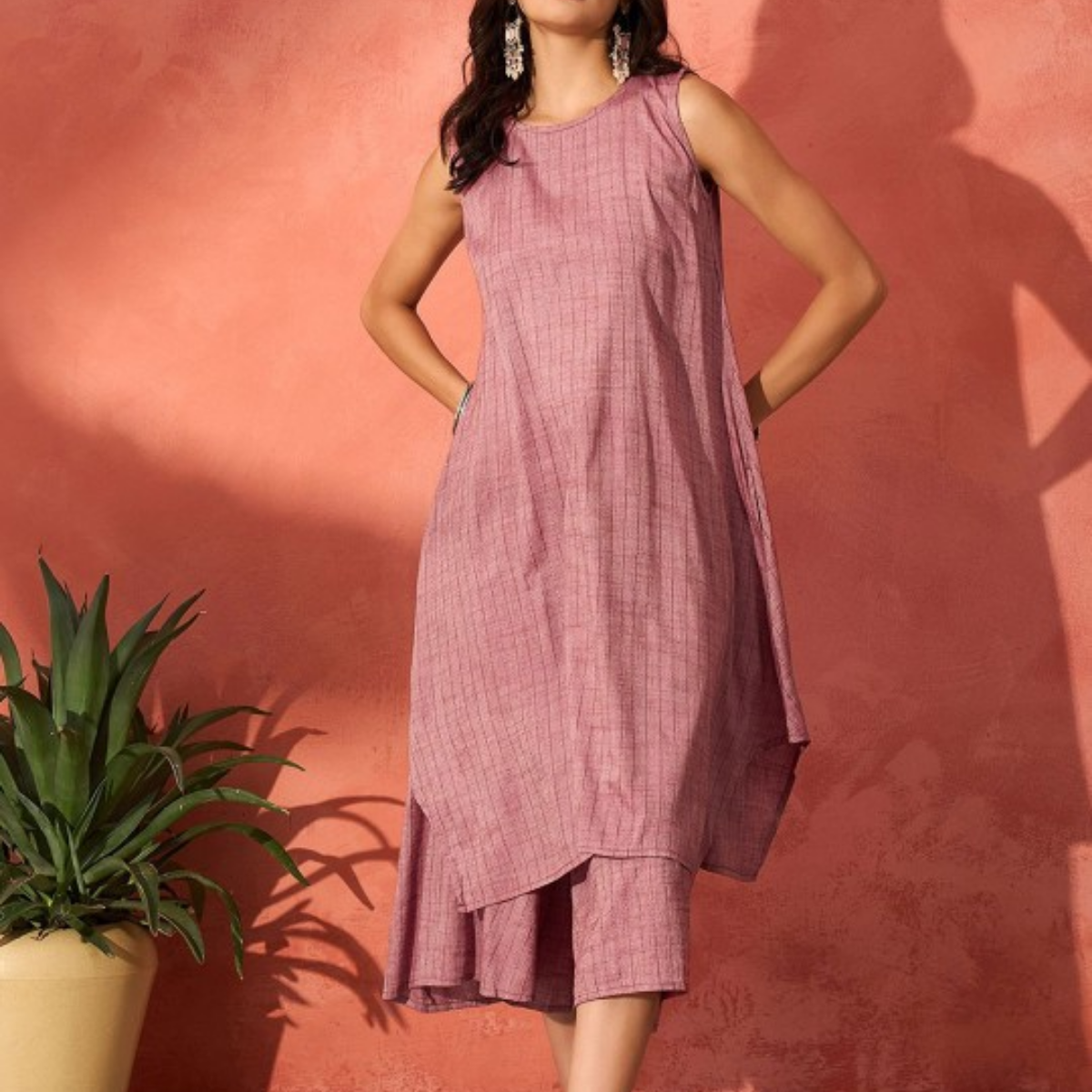 3-Piece Women’s Palazzo Kurti Set | Fusion of Comfort and Style for Any Occasion | KS-15